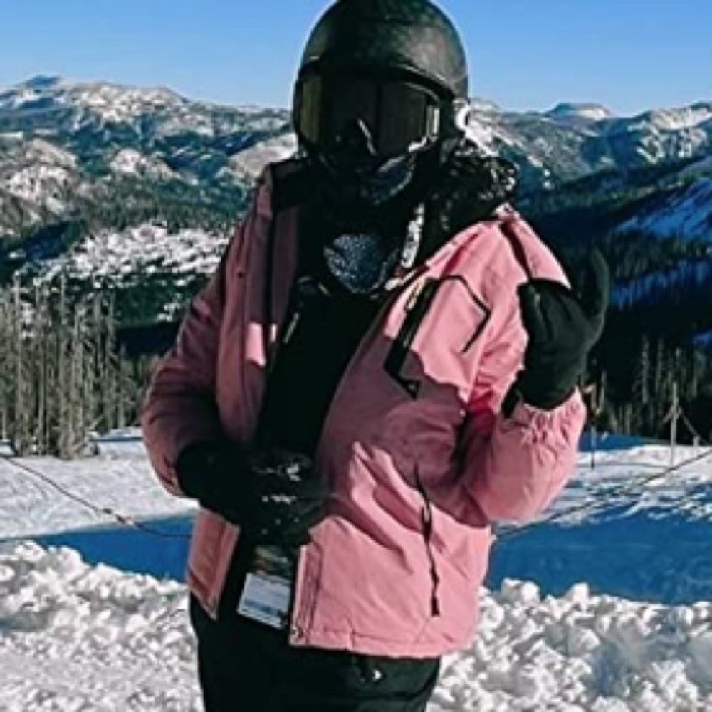 Women's Waterproof Ski Jacket Windproof Rain Jacket Winter Warm Snow Coat